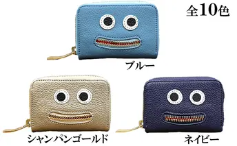 [No.5258-7226]0207【ミラーシルバー】思わず笑顔になってしまうニッコリマルチケース/ミニ財布