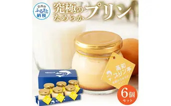TKA023　高知プリン亭 究極のなめらかプリンセット 6個入り プリン ぷりん 瓶 おしゃれ かわいい 美味しい 定番 人気 プレゼント ギフト 冷たいスイーツ 送料無料 お取り寄せ おすすめ デザート  お祝い 贈答 贈り物