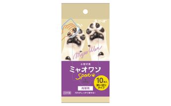 肉球用ウェットティッシュ（10枚入×40個）ミャオワンSpot ペット用品 ペット お手入れ ケア グッズ 雑貨 お散歩