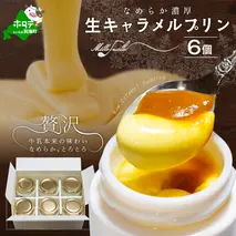 絶品なめらか濃厚♪生キャラメルプリン 6個入