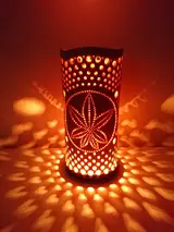 竹あかり カエデB-1(表皮焦がしタイプ)／行灯 照明 間接照明 天然素材 竹細工 フロアランプ 竹灯籠 癒し 環境保全 おうち時間