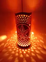 竹あかり カエデB-2(表皮剥ぎタイプ)／行灯 照明 間接照明 天然素材 竹細工 フロアランプ 竹灯籠 癒し 環境保全 おうち時間