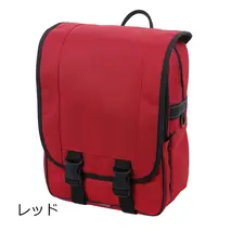 ランドセルリュック RD-41 レッド／背負いやすい 蒸れにくい 軽い ランドセル代わり おしゃれ ナイロン 防水 撥水 スクールバッグ 軽量 ふるさと納税