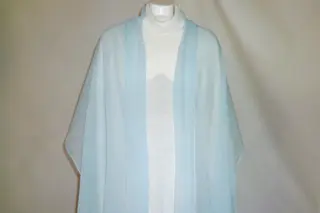 （D）インド藍染めストール（小・シルク・インド藍）