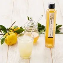 【むろうはちみつ】奈良産純粋はちみつ＆はちみつゆずドリンクセット／国産蜂蜜 砂糖不使用 シロップ 国産蜂蜜 柚子 父の日 母の日 プレゼント 手土産 お取り寄せ 結婚祝い 内祝い お中元 贈答用 贈り物 暑中見舞い お土産 国産 紅茶 非加熱 無添加 純粋 セット ふるさと納税 ハチミツ 蜂蜜 送料無料