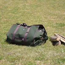 キャンプ・焚き火用 薪バッグ ／ 薪キャリー 薪入れ ログキャリー ショルダー薪バッグ ME-004