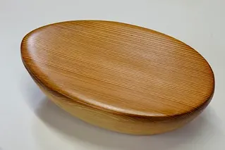 吉野杉 雫型 弁当箱／津田瑞苑 ボウル 木製 スギ ガラス ウッド コート コーティング 奈良県 宇陀市