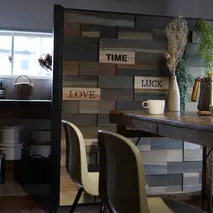 パーテーション 「KUMIKI」 ～組木～ ウルトラワイド／ＫＩＺＡＩＫＵ Ｃ＋ 無垢 手作り おしゃれ インテリア 奈良県 宇陀市