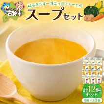 はるきちオーガニックファームのスープ12個セット