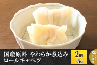 国産原料 やわらか煮込みロールキャベツ 2個×5パック|10283