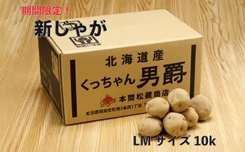 新じゃが 令和5年 倶知安産 男爵 LM 10kg D/B 野菜 北海道野菜 北海道産 北海道産じゃがいも 