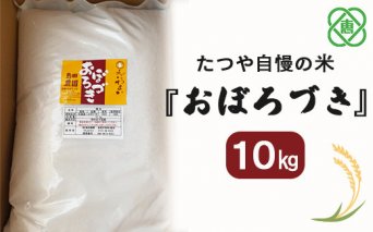 【北海道産】たつや自慢の米『おぼろづき』　10kg　【350014】