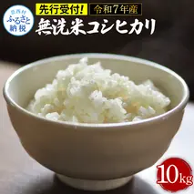 先行予約 令和7年産 無洗米コシヒカリ10キロ 5kg×2 10kg 米 白米 精米 新米 むせんまい こしひかり コシヒカリ ブランド米 おこめ こめ 飯 ご飯 ごはん おにぎり おいしい 人気 ギフト