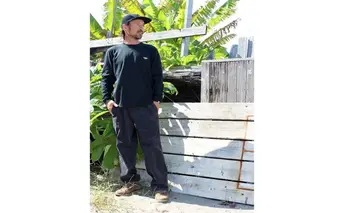 [No.5631-7239]0816TheCaviar ヴィンテージコーデュロイトラウザー　ブラック　34インチ