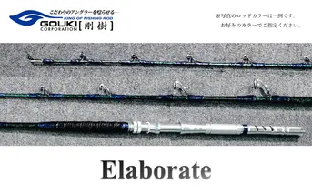 剛樹 エラボレート （Elaborate f5.5（165）） 165cm ウェイト負荷60-250号 釣り 釣具 釣竿 ロッド 雑貨 日用品 魚 新素材 近海エリア チビムロエサ 柔軟 大型 パワー 粘り性能 釣り人 