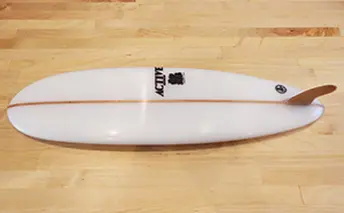 プロサーフボードシェイバーMadeのミニサーフボード 雑貨 日用品 サーフィン 