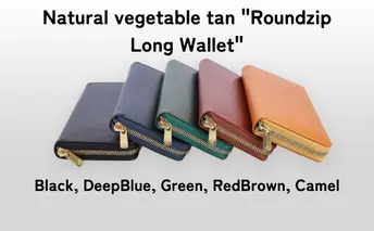 Roundzip Long Wallet Green