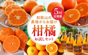 ZS69008_お試し柑橘定期便【5回定期便】潮