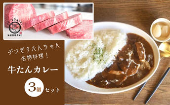 牛タン カレー 200g ×3個 セット ぶつぎりたんちゃん名物料理 牛たんカレー 厚切り 牛タン ビーフカレー 牛肉 牛 ビーフ お肉 肉 惣菜 おかず スープ 冷凍食品 湯煎 レトルト レトルト食品 真空パック 冷凍 冷凍配送 香川県 香川 丸亀 丸亀市