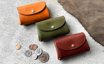 革財布 本革 ジャバラマチ ミニ財布 栃木レザー レザー財布 美濃市 キャメル