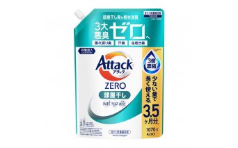 アタックZERO部屋干し　詰替え1070g×6個
