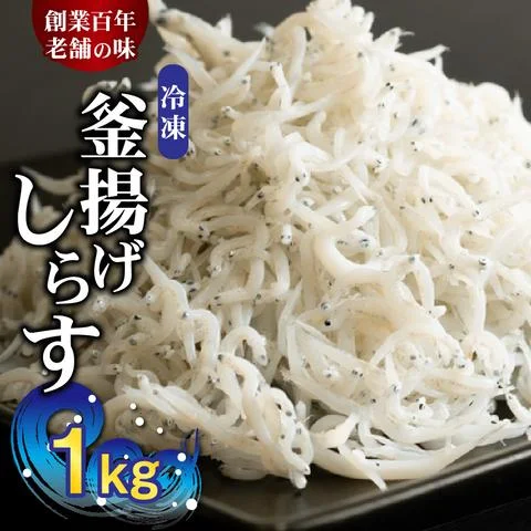冷凍釜揚げしらす1kg_H6021 | クチコミで探すならふるさと納税ニッポン！