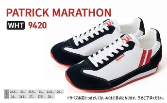 PATRICK MARATHON WHT 9420【25.0cm（EUサイズ：40）】