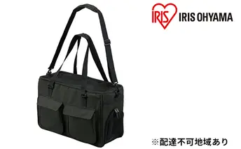 ソフトペットキャリーMサイズ PSC-490 ブラック アイリスオーヤマ 雑貨 日用品 ペット用品 