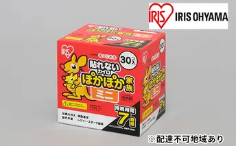 ぽかぽか家族 ミニ PKN-30M 30Ｐ×17箱 アイリスオーヤマ 雑貨 日用品 使い捨て 