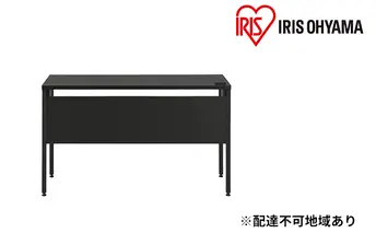 ケーブル収納デスク CSD-1150 ブラック/ブラック アイリスオーヤマ 雑貨 日用品 インテリア 