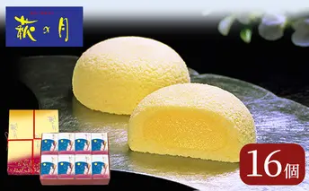 萩の月16個入り 仙台銘菓 定番 お土産 菓匠三全 和菓子