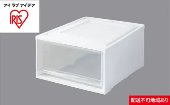 チェスト3個セット BC-L ホワイト／クリア 収納 インテリア 衣替え シンプル アイリスオーヤマ 