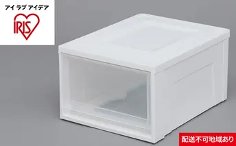 チェスト浅型3個セット BC-M ホワイト／クリア 収納 インテリア 衣替え シンプル アイリスオーヤマ 