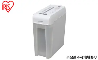 細密シュレッダー 個人情報 書類 細断 マイクロクロスカット 10.8L P6HMCS ホワイト アイリスオーヤマ オフィス DM コンパクト A4 裁断 電動 静音 会社 家庭 シュレッター 同時細断 