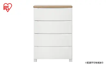 チェスト ウッドトップチェスト KDMG-564WT ホワイト アイリスオーヤマ プラスチック ノックダウン 組立 リビング 収納 木製 タンス 箪笥 4段 雑貨 日用品 新生活 一人暮らし 生活応援