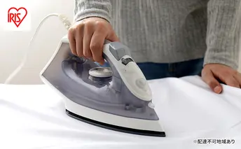 アイロン スチーム スチームアイロン IRN−21C−W／H アイリスオーヤマ コード付き 霧吹き 衣類 服 洋服 シャツ Yシャツ シワ伸ばし 雑貨 日用品 