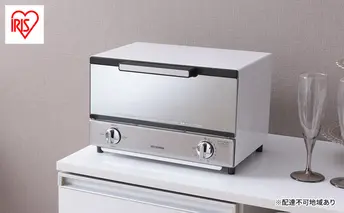 トースター オーブントースター 横型 MOT-011 アイリスオーヤマ ミラー 新生活 トースター 2枚 ミラーガラス ミラー調 1000W ミラーオーブントースター トースト オーブン 一人暮らし モダン シンプル シック コンパクト タイマー 家電 食欲の秋特集 