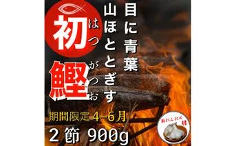 ★数量限定★≪ヤマシン≫ 初鰹のわら焼きタタキ 2節 ※新にんにく1玉付き※ 本場 高知 たたき タタキ かつお 鰹 カツオ タレ付 魚 海鮮 わら焼き 冷蔵 ニンニク にんにく 自慢 人気 送料無料 高知県 田野町 17500円
