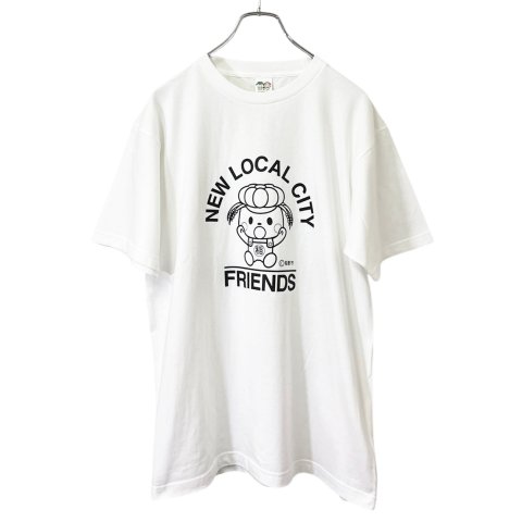 ふるさと納税 服 茨城県 稲敷市 稲敷市オリジナルTシャツ「いなのすけTシャツ」 白・Lサイズ ｜オリジナル 半袖 シャツ イラスト プリント アパレル かわいい … 稲敷市オリジナルTシャツ「いなのすけTシャツ」[白・XLサイズ