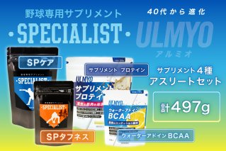 アスリートセット（サプリメント4種） サプリメント ヒアルロン酸  たんぱく質 ビタミン アミノ酸 BCAA 乳酸菌 セット 健康 食品 健康食品【0106-017】