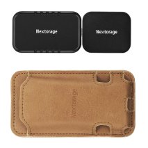 映像出力やデータ転送と同時に給電可能なマルチアダプターとポータブルSSD、専用Magsafeケースセット NX-PDPA1｜PDPアダプター® NX-P2SE 1TB｜ポータブルSSD NX-PDPA1MC｜MagsafePUレザーケース