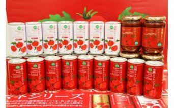 トマトセットC（トマトジュース食塩無添加缶×30本・加塩缶×30本・トマトケチャップ×6個）