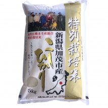 加茂有機米生産組合の作った特別栽培米コシヒカリ 玄米 20kg(5kg×4) [0075]