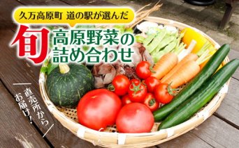 高原野菜詰め合わせセット｜道の駅直送 お試し 新鮮 もぎたて 旬の味覚　※北海道・沖縄・離島への配送不可　※2024年6月上旬～10月下旬頃に順次発送予定