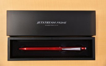 No.356 三菱鉛筆　ジェットストリームプライム　3&1　ダークボルドー ／ 多機能 高級 ボールペン シャーペン 埼玉県 特産品