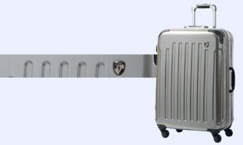 X909 PC7000スーツケース(MSサイズ･スクラッチシャンパン)