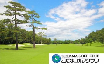 【11211-0011】こだまゴルフクラブ　平日ゴルフプレー券【1枚】