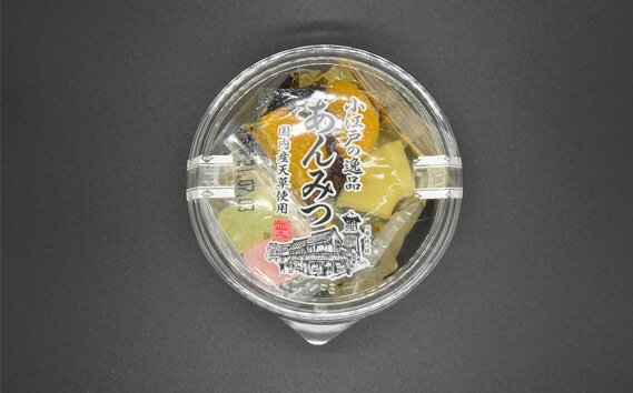 No 346 川越小町あんみつ 天然着色料使用求肥 フルーツ付き 8食 生寒天 あんこ 黒蜜 埼玉県 特産品 クチコミで探すならふるさと納税ニッポン