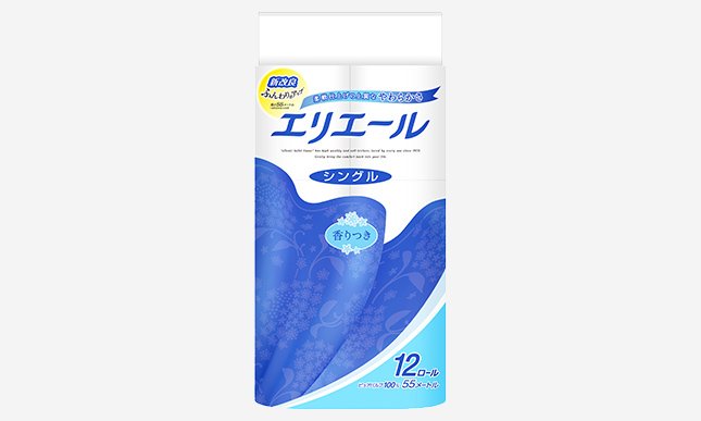 専門誌発行部数No.1 のふるさと納税サイト(自社調べ)エリエール トイレット ティシュー 12Rシングル(12ロール×6パック) | トイレットペーパー【0047-003】