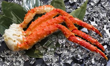 ボイル冷凍　本タラバガニ脚　2Lサイズ　1kg◇